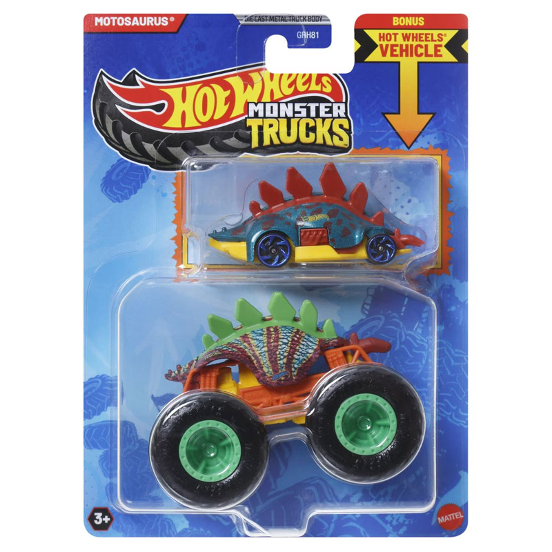 Hot Wheels - Monster Truck Motosaurus + Bonus JCG40 GRH81