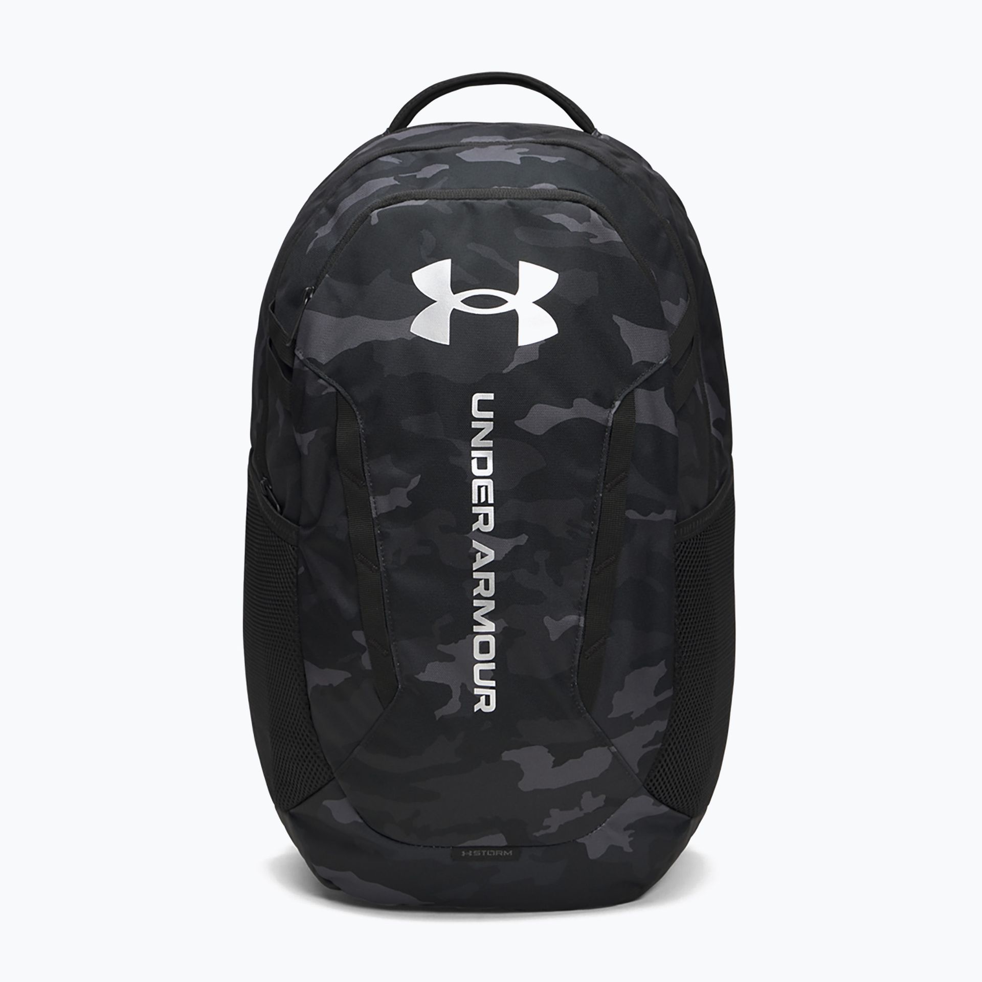 Plecak miejski Under Armour Hustle 6.0 29 l black/black/metallic silver WYSYŁKA W 24H 30 DNI NA ZWROT