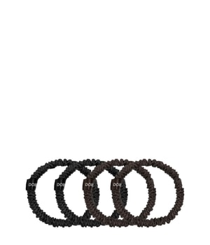 Dore & Rose Scrunchie 1 cm Set Black & Brown Gumka do włosów 4 szt.