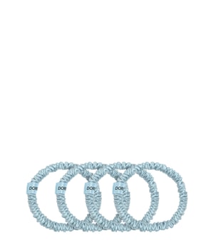 Dore & Rose Scrunchie 1 cm Set Light Blue Gumka do włosów 4 szt.