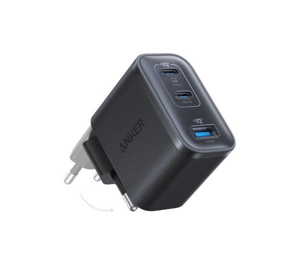 Anker Nano A121AL11 70W 2x USB-C 1x USB-A Czarny