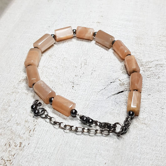 BRANSOLETKA z kamieniem słonecznym bs3