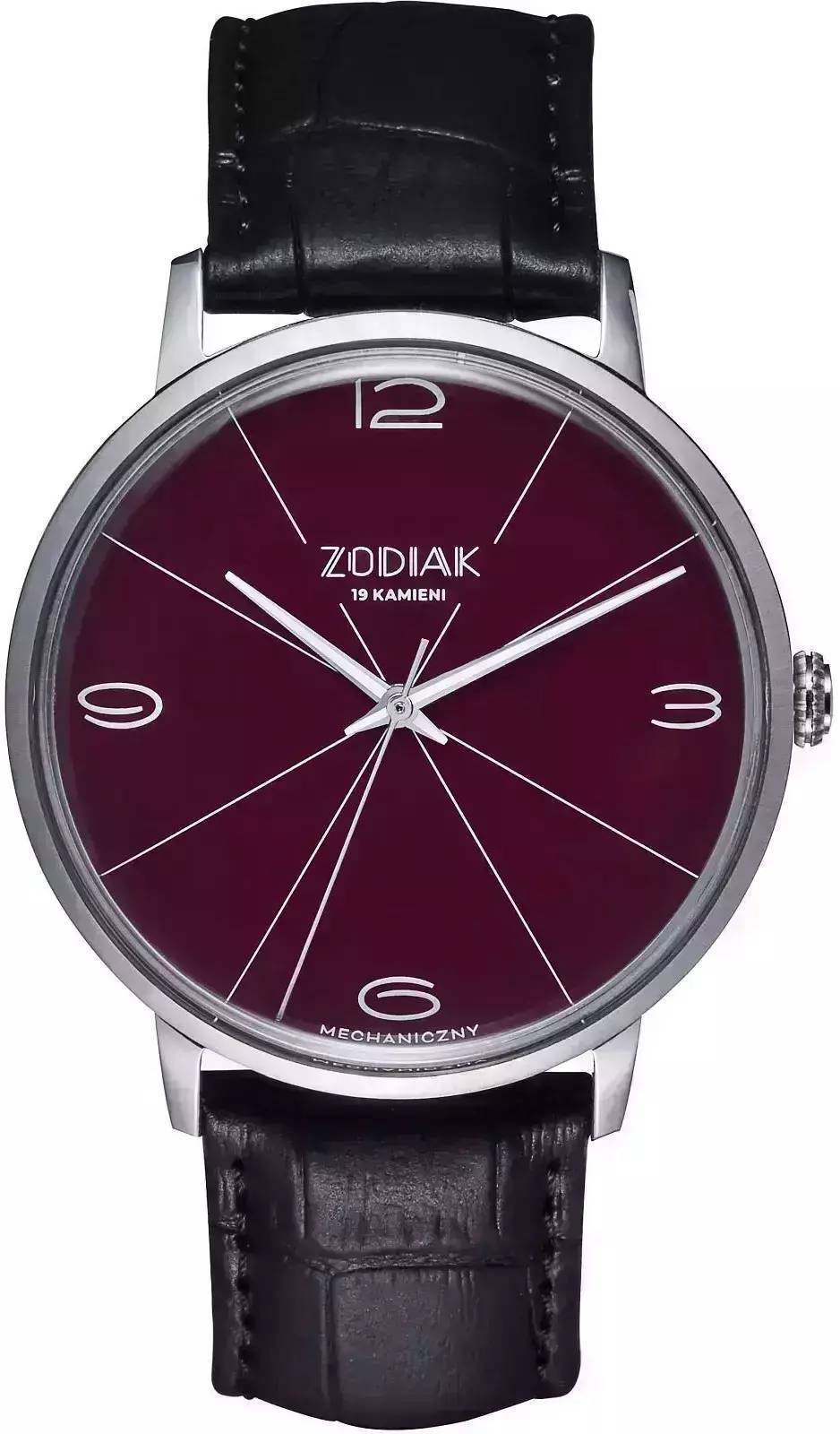 Zegarek męski Błonie Zodiak Śliwka