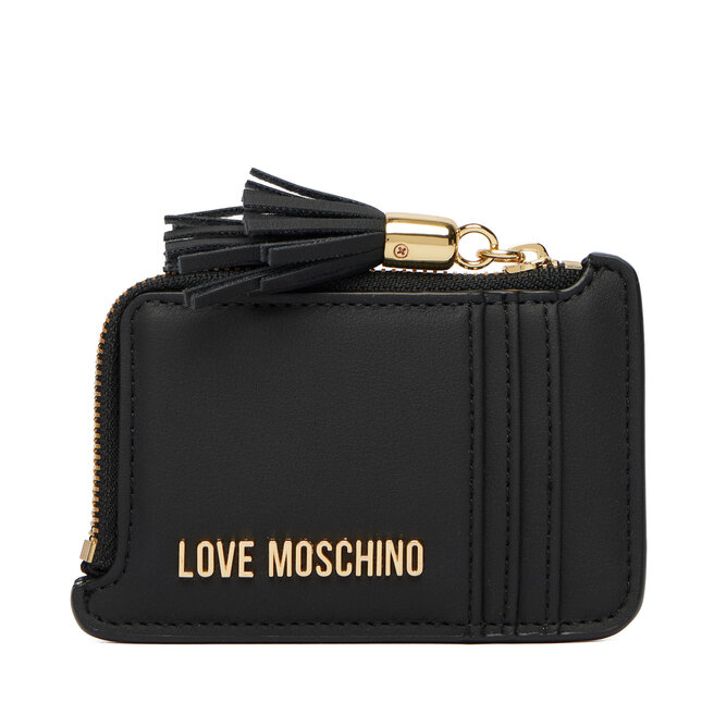 Etui na karty kredytowe LOVE MOSCHINO JC5691PP1OKD0000 Czarny