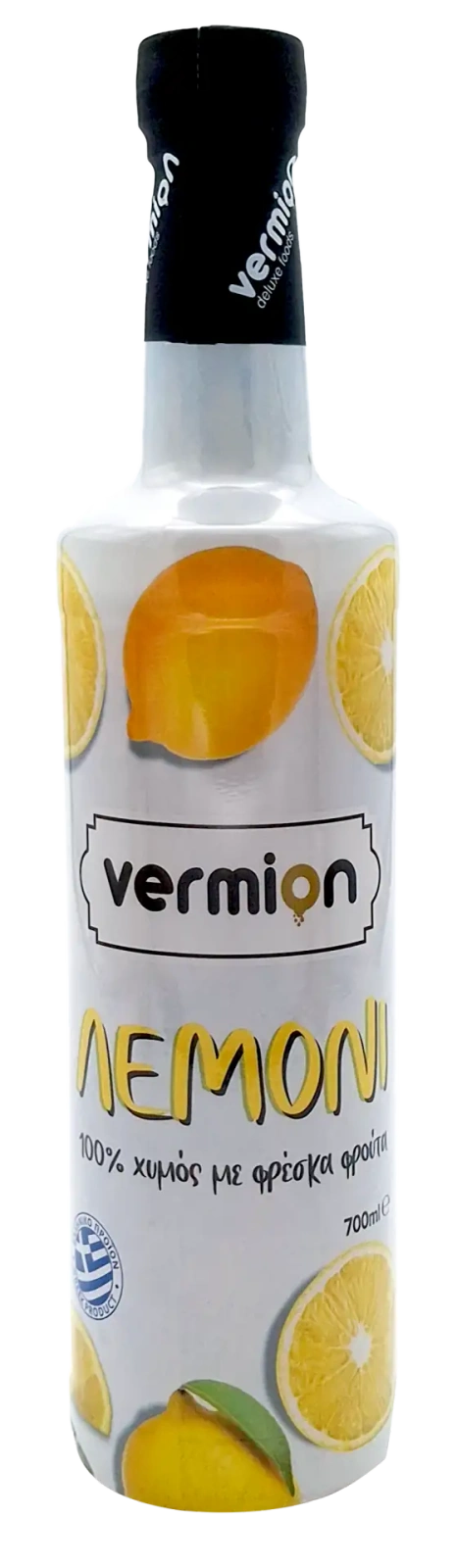 Vermion Premium Juice Lemon - sok 100%, koncentrat, bez cukru, cytryna
