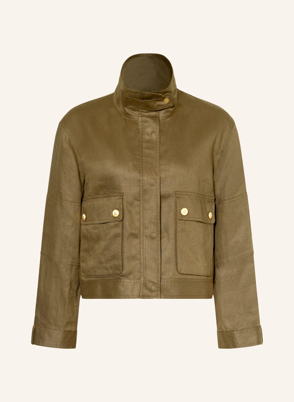 Tommy Hilfiger Kurtka Lniana gruen