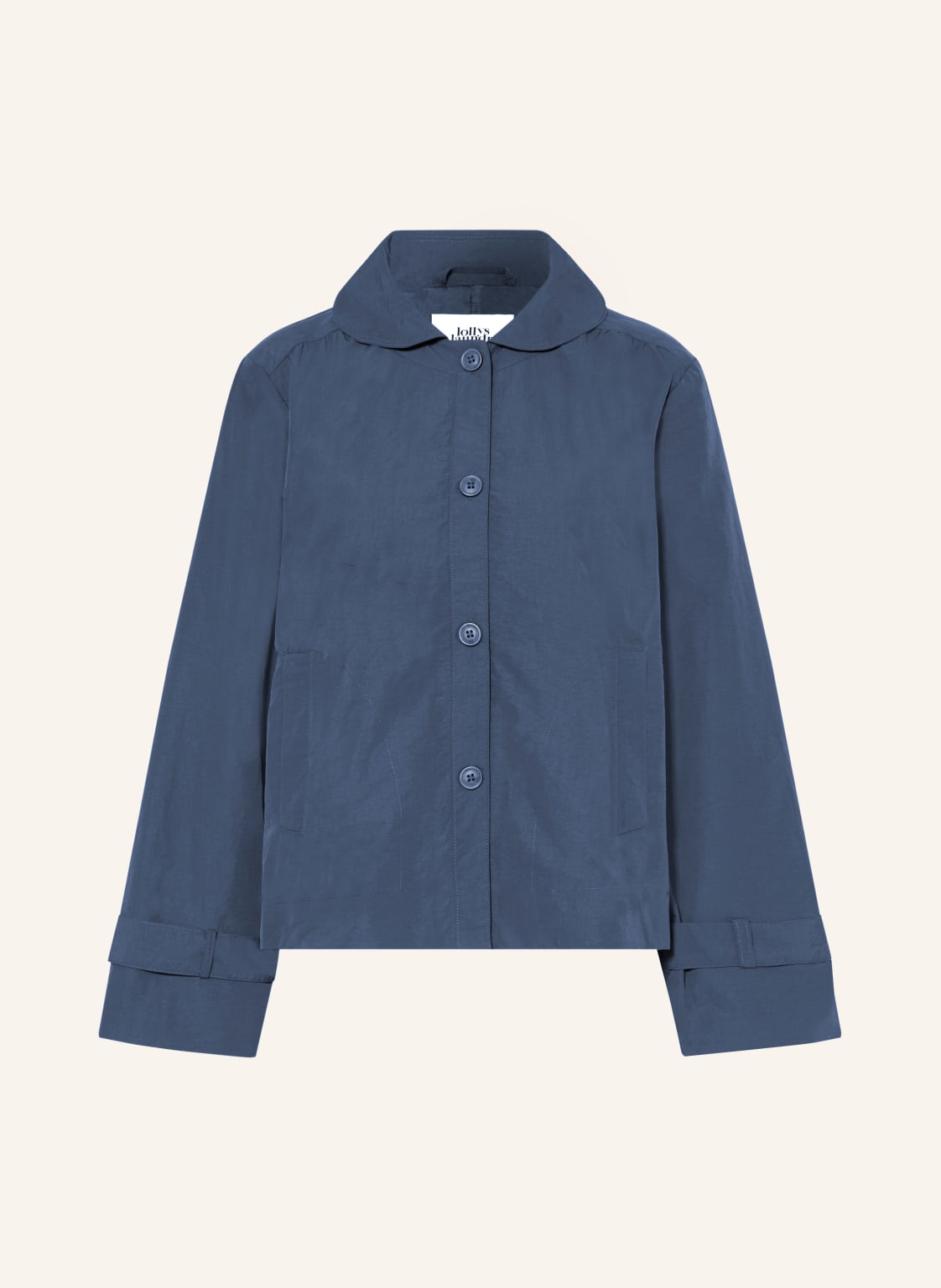 Lollys Laundry Kurtka Z Klapami Violall blau