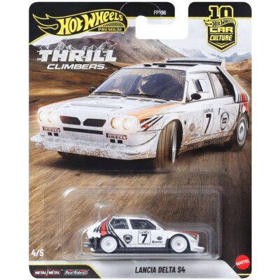 Samochód Hot Wheels Premium Kultowe Auta Lancia Delta JKF01
