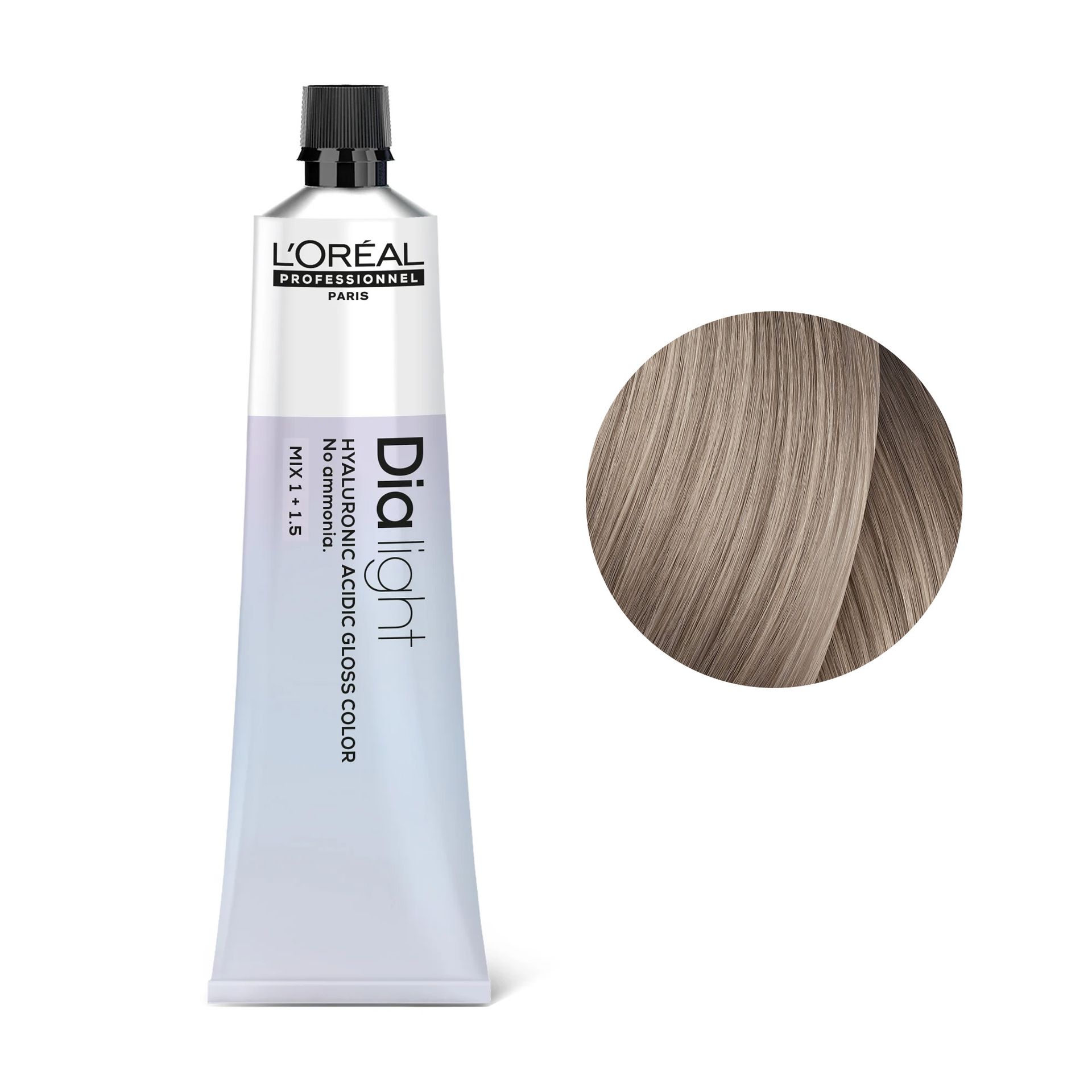 Loreal Dia Light, krem koloryzujący z kompleksem hialuronowym, 9.82, 60ml