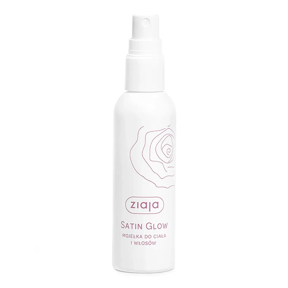 Ziaja Satin Glow mgiełka do ciała i włosów 90 ml