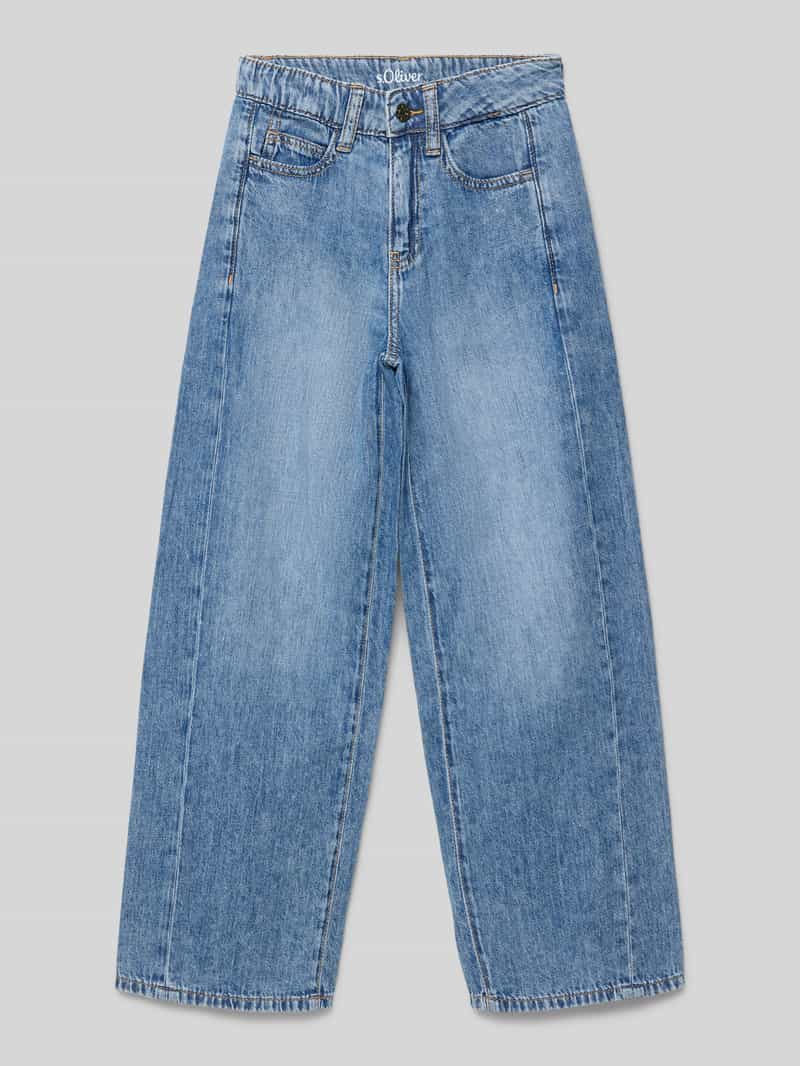 Jeansy z szerokimi nogawkami z czystej Bawełna Model 'BIGGY'