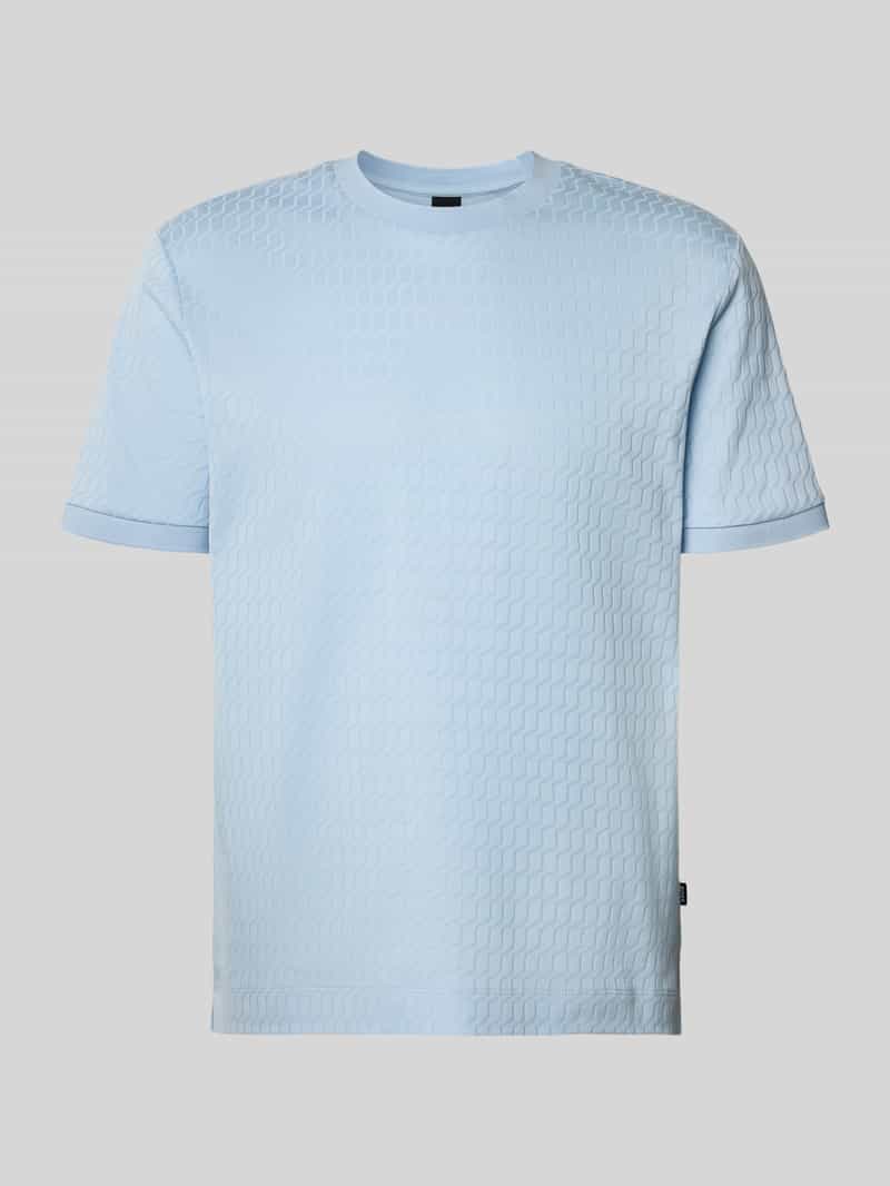 T-shirt o kroju regular fit z czystej Bawełna Model 'THOMSON'