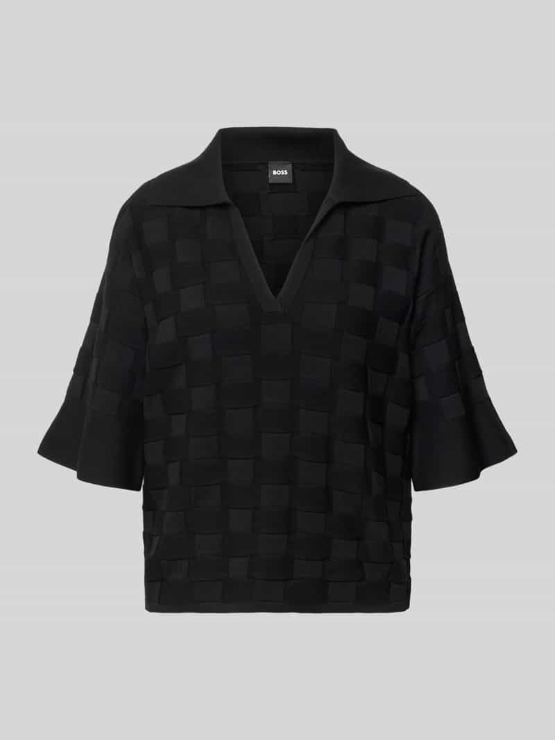 Koszulka polo o kroju regular fit z mieszanki wiskozy model 'Fapavero'