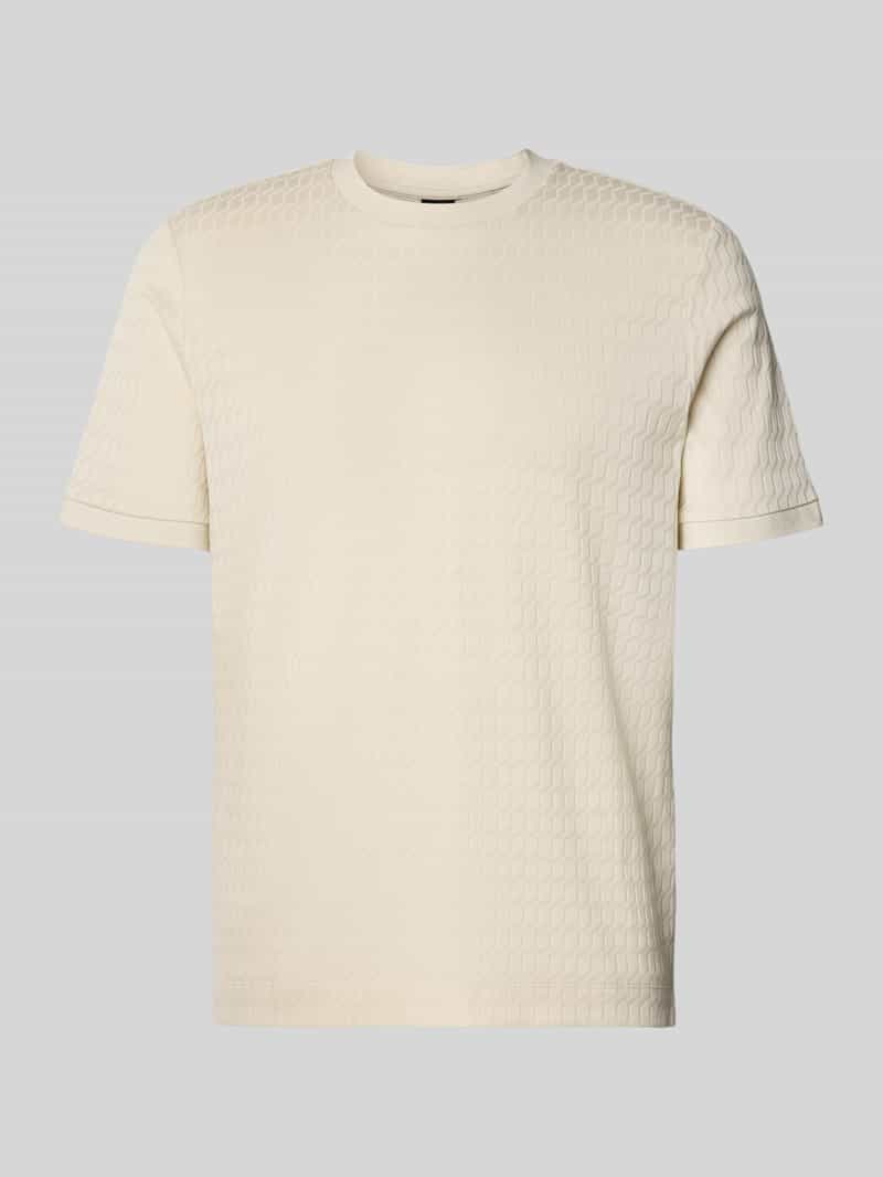 T-shirt o kroju regular fit z czystej Bawełna Model 'THOMSON'