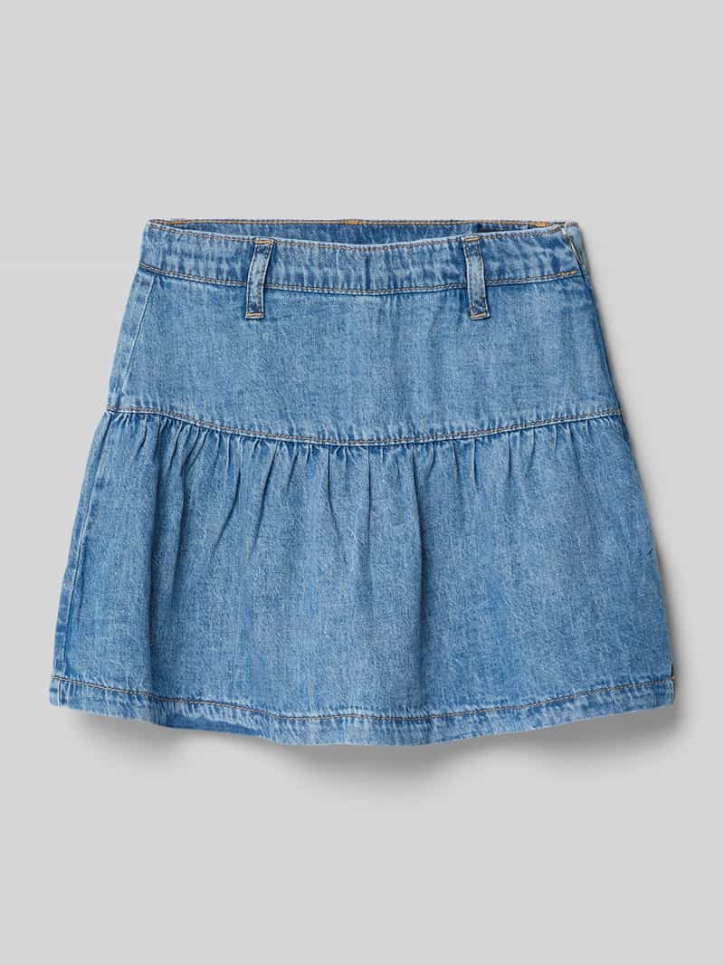 Rozkloszowana spódnica jeansowa z czystej Bawełna