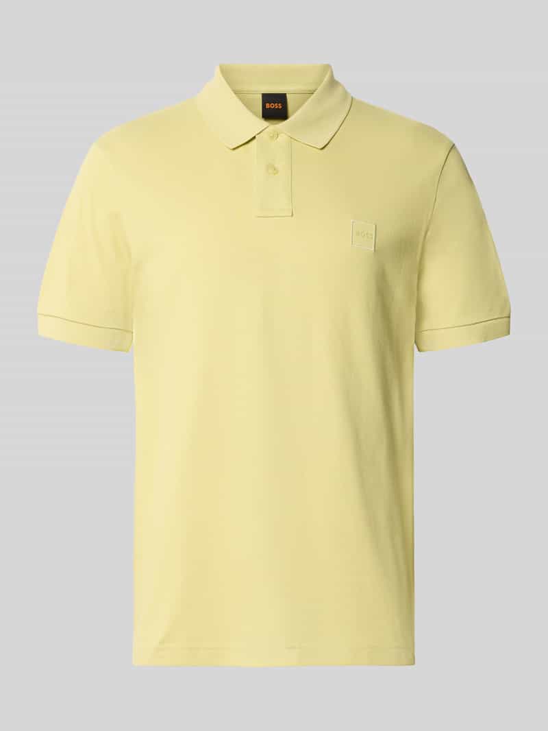 Koszulka polo z mieszanki bawełny o kroju regular fit model 'PASSENGER'