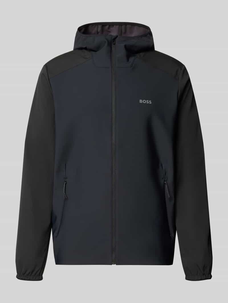 Krój regular fit Kurtka z materiału softshell z kapturem Model 'LW_CRUISLITE'