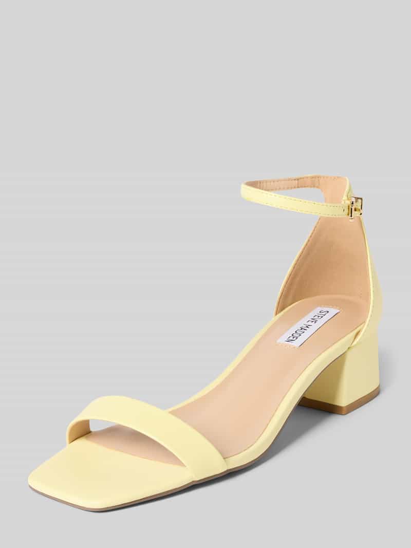 Sandał skórzany na słupku model 'Gena'