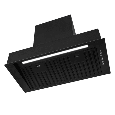 Toflesz MAGNAT Czarny Mat 59,5 cm 850m3/h