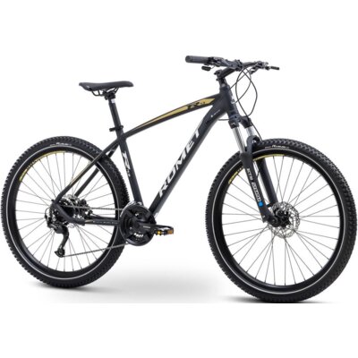 Rower górski MTB ROMET Rambler R7.3 U18 27.5 cala Czarno-złoty