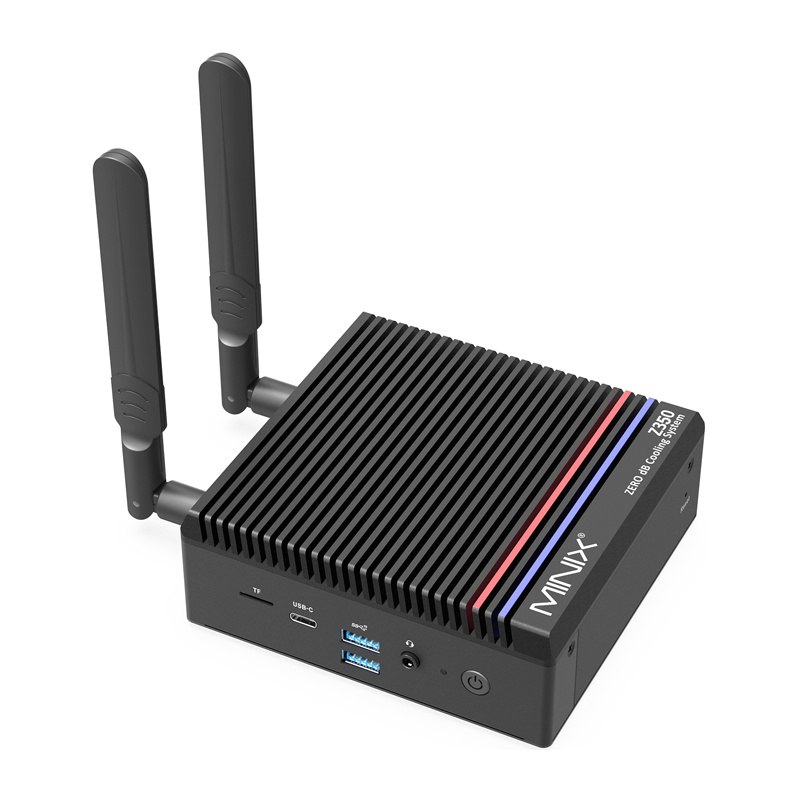 MINIX NEO Z350-0dB Mini PC, Intel Core i3 - N350 8 Cores Max 3,9GHz, 16GB RAM 512GB SSD, 2*HDMI Dual Screen Display 1292616EUDX
