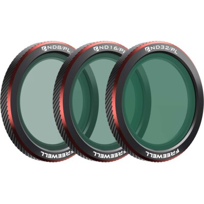 Zestaw filtrów FREEWELL Bright Day ND-PL 8/16/32 do DJI Neo 2