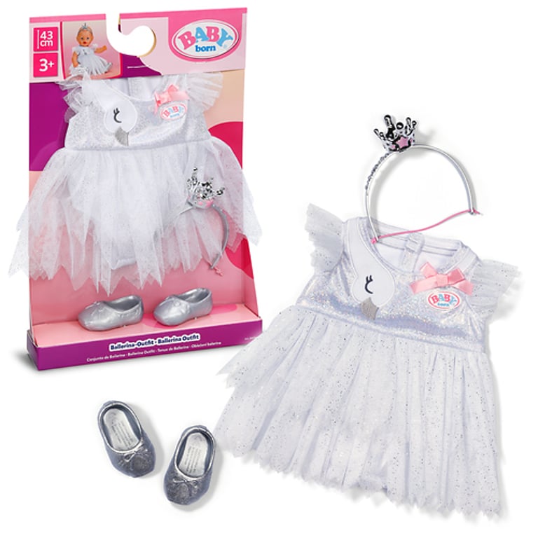 BABY born 840566 akcesorium dla lalek Sukienka dla lalki