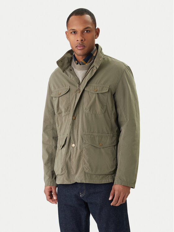Barbour Kurtka przejściowa Ogston MCA1039OL31 Zielony Tailored Fit