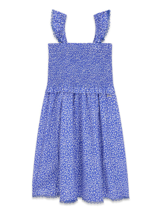 Guess Sukienka letnia J6GK09 WG5S2 Niebieski Regular Fit