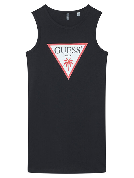 Guess Sukienka codzienna J6GK25 JA914 Czarny Regular Fit