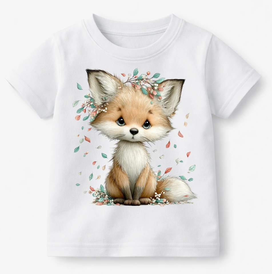 Koszulka dla dziecka z lisem - wzór lis48