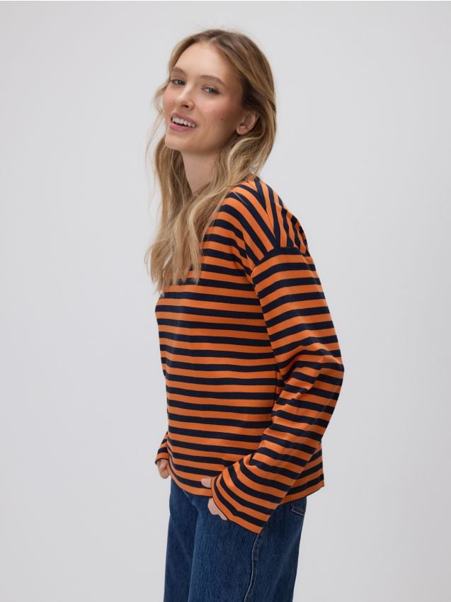 Reserved - T-shirt oversize - wielobarwny
