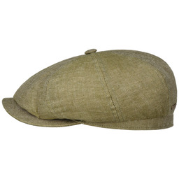 Czapka Lniana Hatteras 8 Panel by Stetson, khaki, M (57-58 cm)