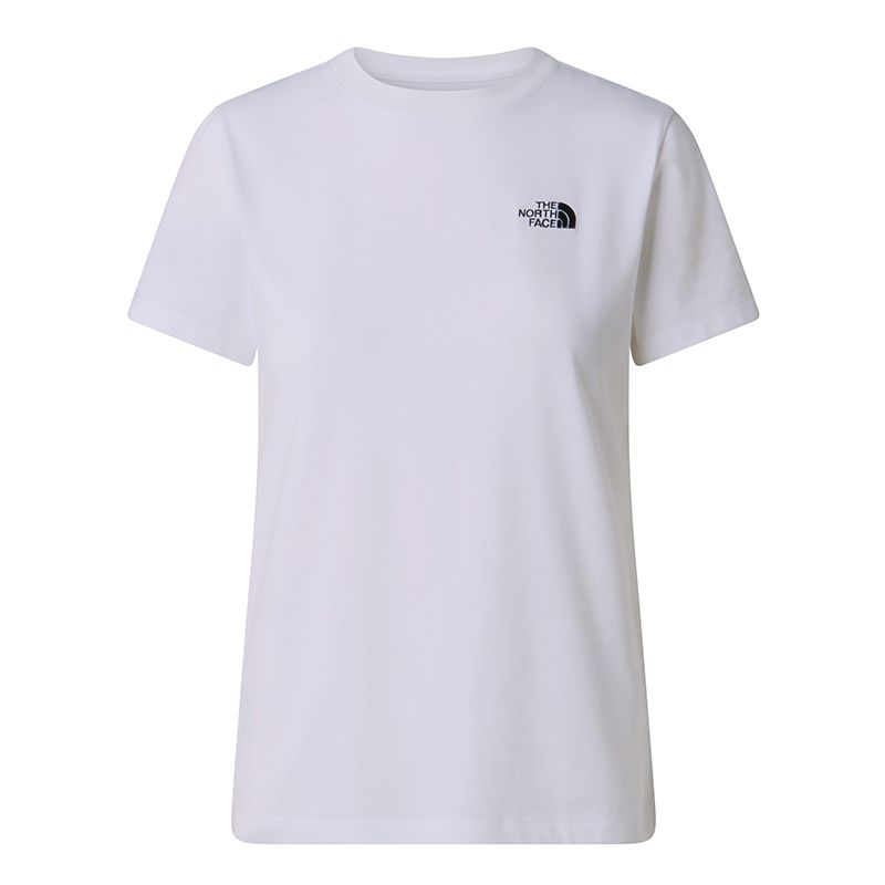 Koszulka damska The North Face Evolution Simple Dome 0A8FX7FN41 - biała
