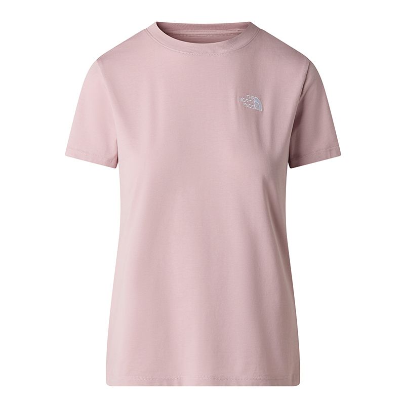 Koszulka damska The North Face Evolution Simple Dome 0A8FX70SO1 - różowa