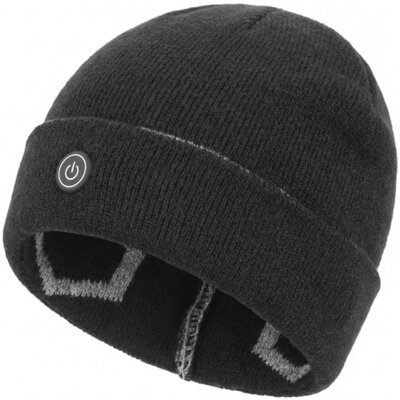 Podgrzewana czapka MISSION AIR E-hat Czarny