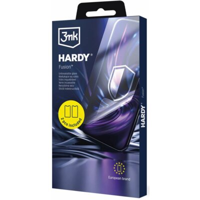 Szkło hybrydowe 3MK Hardy Fusion do Nokia 225 4G (2024) (2 szt.)