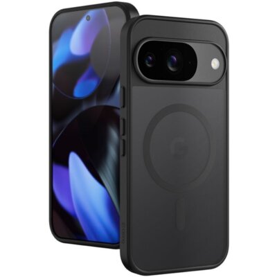 Etui CRONG Hybrid Matte Magnetic MagSafe do Google Pixel 9 Czarny