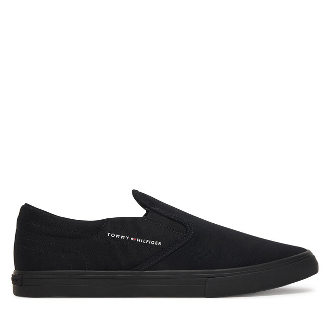 Tenisówki Tommy Hilfiger Vulc Core Slip On FM0FM05689 Czarny