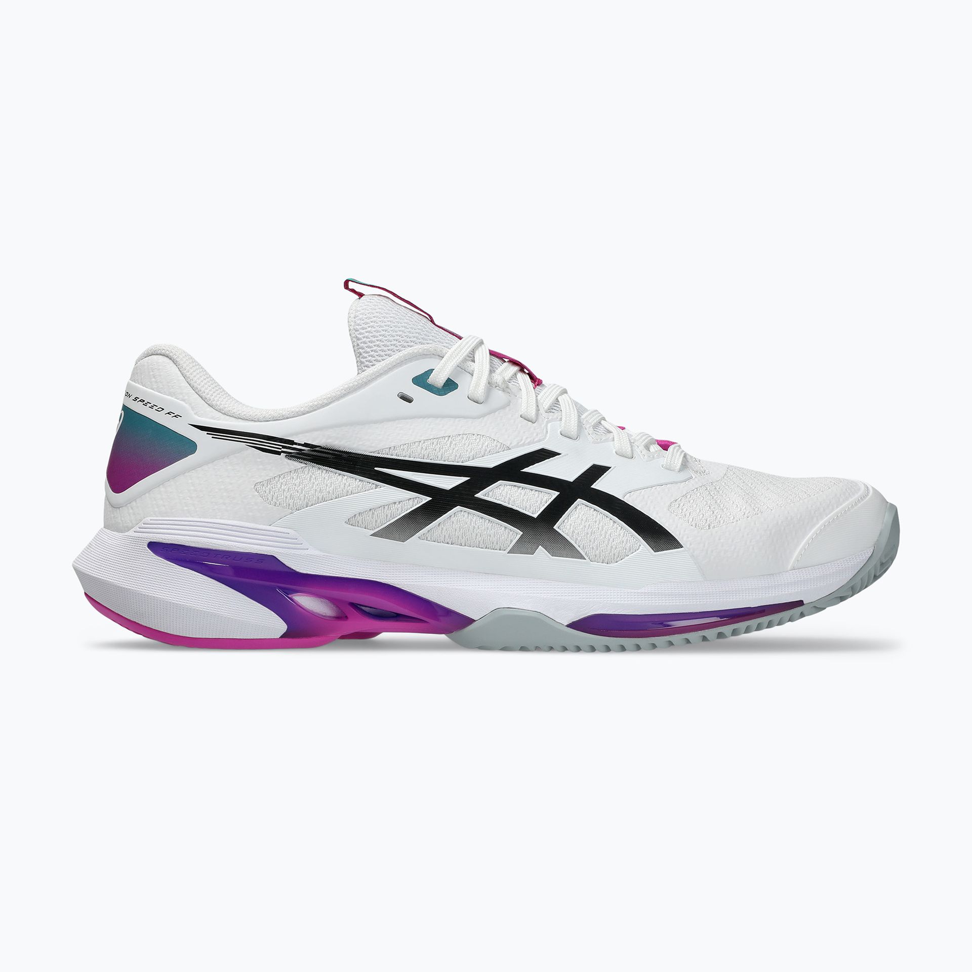 Buty do tenisa męskie ASICS Solution Speed FF 4 Clay white/digital sakura WYSYŁKA W 24H 30 DNI NA ZWROT
