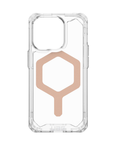 Etui do iPhone 15 Pro UAG Plyo MagSafe - przeźroczysty/różowy