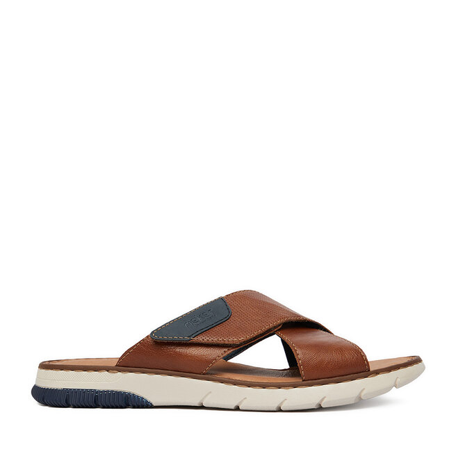 Klapki Rieker CEO-25283-22 Brązowy