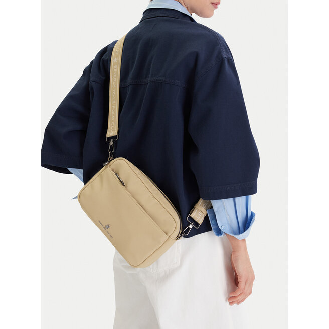 Torebka Beverly Hills Polo Club CEOWB-BHPC-L-007-09 Beżowy