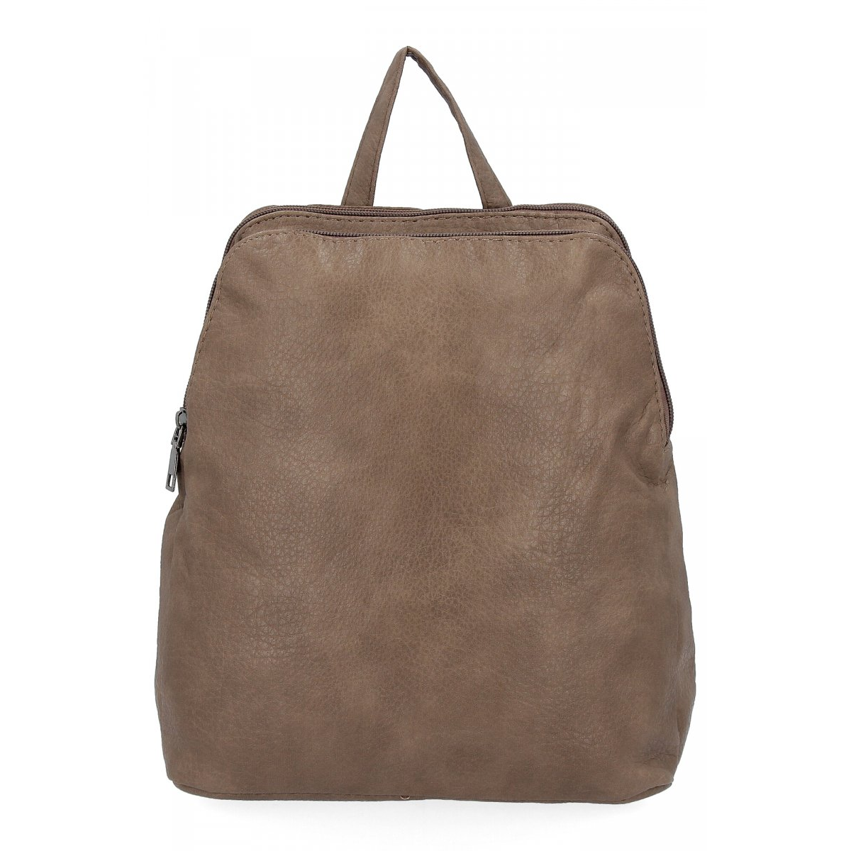 Uniwersalny Plecaczek Damski firmy Hernan HB0389 Ciemno Beżowy