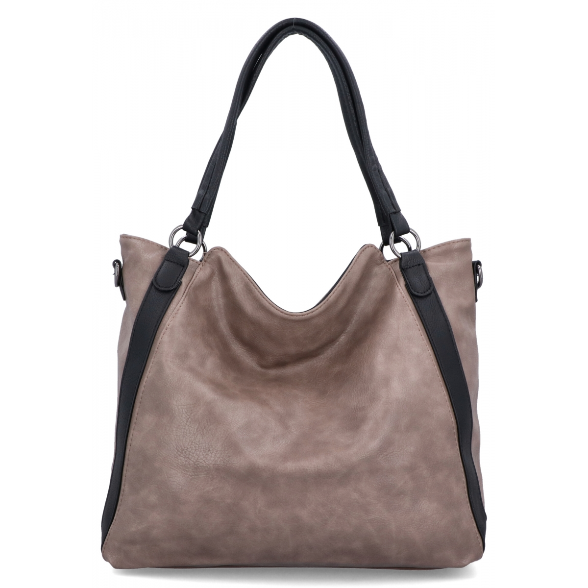Torebka Damska Shopper Bag XL firmy Hernan HB0337 Ziemista