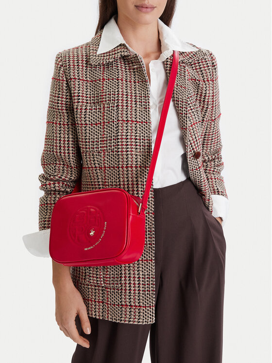 Beverly Hills Polo Club Torebka CEOWB-BHPC-L-002-09 Czerwony