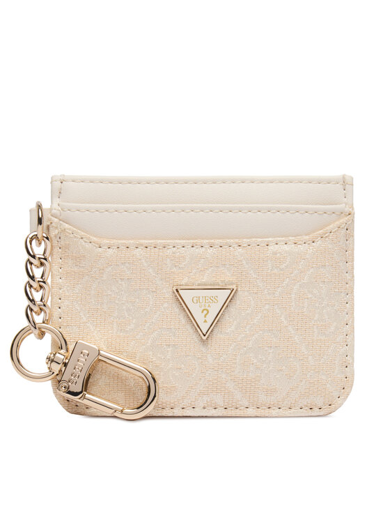 Guess Etui na karty kredytowe RW7561 P6201 Écru
