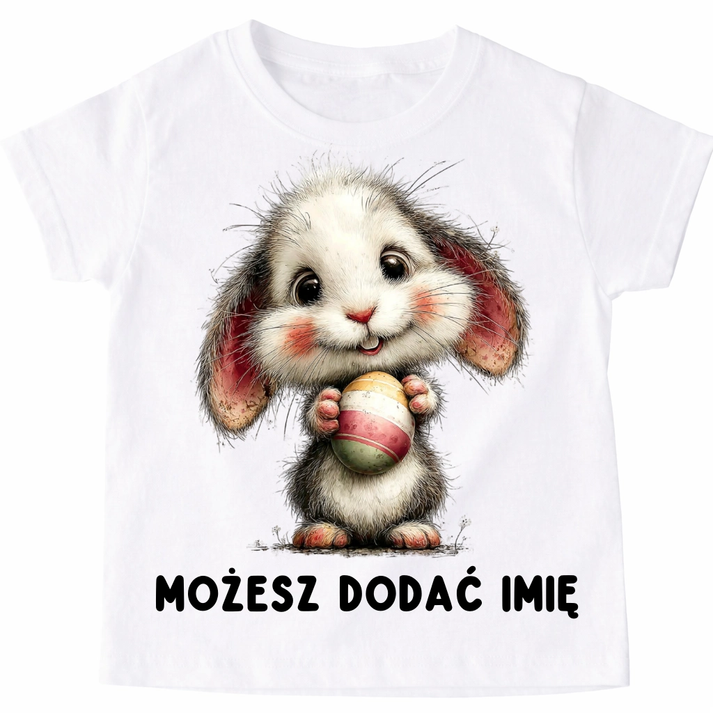 Koszulka z zajączkiem na Wielkanoc - wzór zajączek29