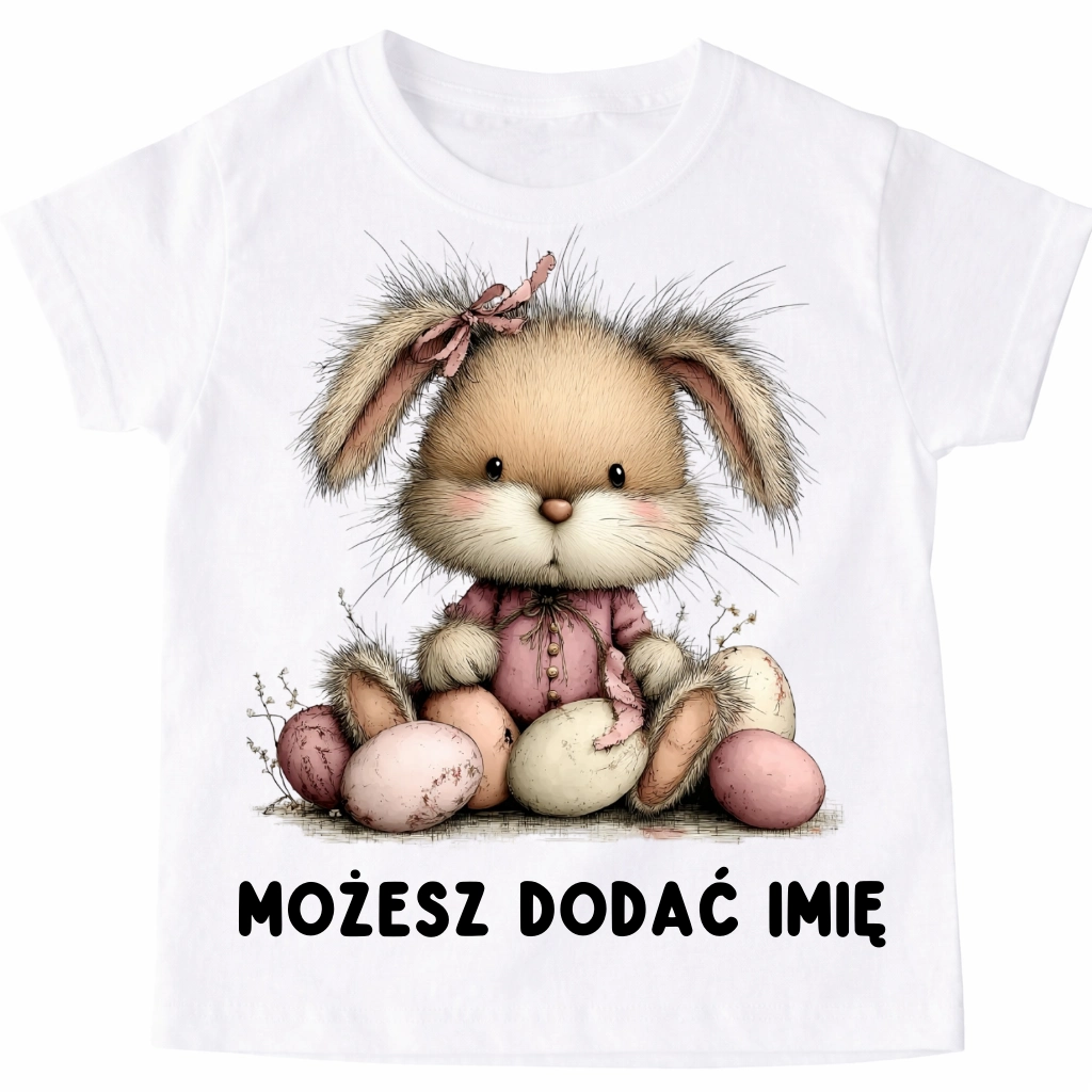Koszulka z zajączkiem na Wielkanoc - wzór zając26