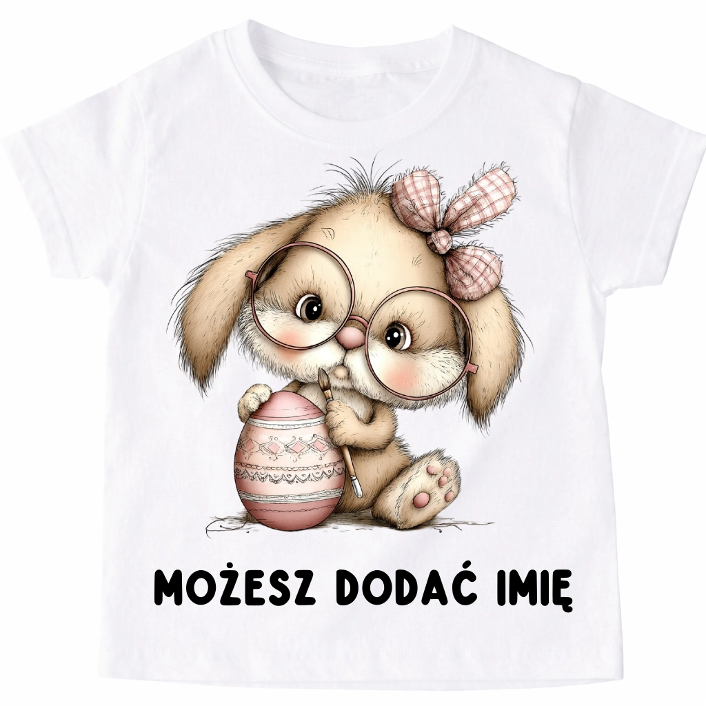 Koszulka z zajączkiem na Wielkanoc - wzór króliczek32